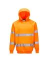 SUDADERA DE ALTA VISIBILIDAD CON CAPUCHA  PORTWEST B304