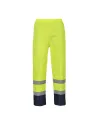 PANTALÓN PARA LLUVIA DE ALTA VISIBILIDAD CLASSIC CONTRAST PORTWEST H444
