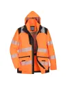CHAQUETA 5 EN 1 PW3 DE ALTA VISIBILIDAD PORTWEST PW367
