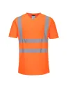 CAMISETA CON CUELLO EN V E INSERCIONES DE MALLA PORTWEST S179