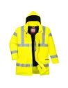PARKA DE ALTA VISIBILIDAD, IGNÍFUGA Y ANTIESTÁTICA BIZFLAME RAIN PORTWEST S778