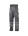 PANTALON MULTIBOLSILLOS BASICO FORRADO CON BANDAS MUJER. WR100MPLUSR WORKO