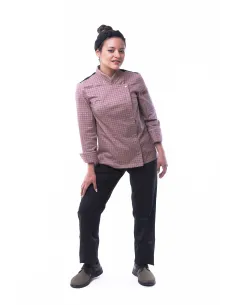 CHAQUETA COCINA MUJER AROMA COSIDO LENTO CC1465 D32 2