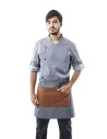 CHAQUETA COCINA DENIM HOMBRE DECUCHARA COSIDO LENTO CC1417 D28