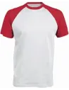 CAMISETA BASEBALL SHORT-SLEEVED TWO-TONE T-SHIRT KARIBAN K330