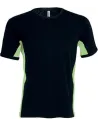 CAMISETA TIGER SHORT-SLEEVED TWO-TONE T-SHIRT KARIBAN K340