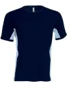 CAMISETA TIGER SHORT-SLEEVED TWO-TONE T-SHIRT KARIBAN K340