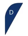 BANDERA LÁGRIMA BAIZINKA BKM001