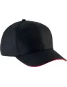 GORRA SANDWICH PEAK CAP 6 PANELS KUP KP153