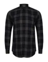 CAMISA MEN'S RUSHED CHECK CASUAL SHIRT SKINNI FIT SF560