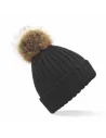 GORRO FUR POM POM CHUNKY BEANIE BEECHFIELD BF412