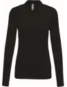 POLO LADIES’ LONG-SLEEVED PIQUÉ POLO SHIRT KARIBAN K257