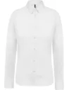 CAMISA LADIES’ LONG-SLEEVED COTTON POPLIN SHIRT KARIBAN K510