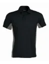 POLO FLAG SHORT-SLEEVED TWO-TONE POLO SHIRT KARIBAN K232