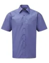 CAMISA MEN'S POPELÍN PURE COTTON EASY CARE MANGA CORTA RUSSELL R937M0