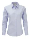 CAMISA LADIES EASY CARE OXFORD MANGA LARGA RUSSELL R932F0