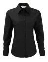 CAMISA LADIES EASY CARE OXFORD MANGA LARGA RUSSELL R932F0