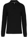 POLO MEN'S LONG-SLEEVED POLO SHIRT KARIBAN K243