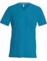 CAMISETA MEN'S SHORT-SLEEVED V-NECK T-SHIRT KARIBAN K357