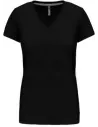 CAMISETA LADIES' SHORT-SLEEVED V-NECK T-SHIRT KARIBAN K381
