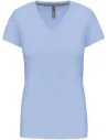 CAMISETA LADIES' SHORT-SLEEVED V-NECK T-SHIRT KARIBAN K381