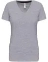 CAMISETA LADIES' SHORT-SLEEVED V-NECK T-SHIRT KARIBAN K381