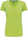 CAMISETA LADIES' SHORT-SLEEVED V-NECK T-SHIRT KARIBAN K381