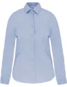 CAMISA LADIES' LONG-SLEEVED STRETCH SHIRT KARIBAN K530
