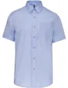 CAMISA MEN'S SHORT-SLEEVED NON-IRON SHIRT KARIBAN K539