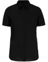 CAMISA LADIES' SHORT-SLEEVED COTTON POPLIN SHIRT KARIBAN K544