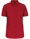 CAMISA LADIES' SHORT-SLEEVED COTTON POPLIN SHIRT KARIBAN K544