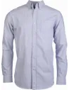 CAMISA LONG-SLEEVED WASHED OXFORD COTTON SHIRT KARIBAN K516