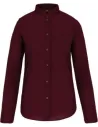 CAMISA LADIES' LONG-SLEEVED MANDARIN COLLAR SHIRT KARIBAN K514