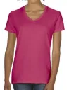 PREMIUM COTTON LADIES' V-NECK T-SHIRT GILDAN GD4100VL