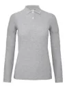 POLO B&C ID.001 LSL WOMEN B&C BCPWI13