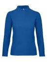 POLO B&C ID.001 LSL WOMEN B&C BCPWI13