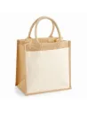 BOLSA COTTON POCKET JUTE MIDI TOTE WESTFORD MILL W426