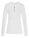 CAMISETA SHARON HENLEY LONG SLEEVE FOR WOMEN STEDMAN ST9580