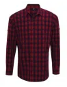 CAMISA MULLIGAN CHECK MEN'S LONG SLEEVE SHIRT PREMIER PR250