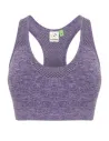 TOP LADIES' SEAMLESS CROPPED TOP TOMBO TL696