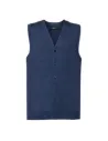 CHALECO MEN'S V-NECK SLEEVELESS KNITTED CARDIGAN RUSSELL R719M0