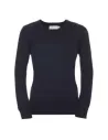 JERSEY LADIES CREW NECK KNITTED PULLOVER RUSSELL R717F0