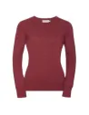 JERSEY LADIES CREW NECK KNITTED PULLOVER RUSSELL R717F0