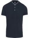 POLO MEN'S SHORT SLEEVE POLO SHIRT WITH MANDARIN COLLAR KARIBAN K223