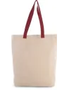 BOLSA SHOPPER BAG WITH GUSSET AND CONTRAST COLOUR HANDLE KIMOOD KI0278