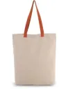 BOLSA SHOPPER BAG WITH GUSSET AND CONTRAST COLOUR HANDLE KIMOOD KI0278