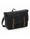 BANDOLERA HERITAGE WAXED CANVAS MESSENGER QUADRA QD653
