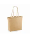 BOLSO UNLAMINATED JUTE SHOPPER WESTFORD MILL W458