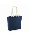 BOLSO UNLAMINATED JUTE SHOPPER WESTFORD MILL W458