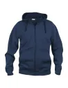 SUDADERA CON CAPUCHA BASIC HOODY FULL ZIP CLIQUE 021034